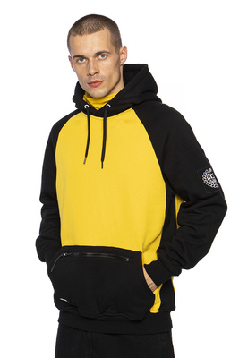 Mass DNM bluza Sweatshirt Berg Hoody - żółta
