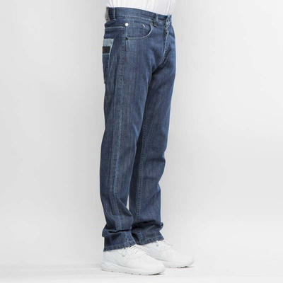 Mass DNM spodnie Demo Jeans Regular Fit - dark blue