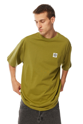 Mass Denim Patch T-shirt oliwkowa