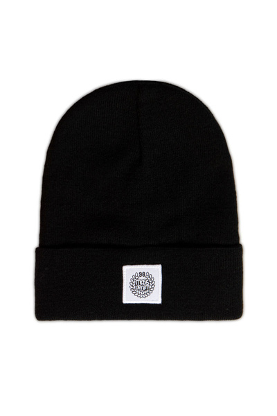 Mass DNM czapka zimowa Patch Beanie - czarna