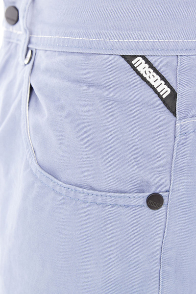 Mass DNM spodnie Pants Slang Baggy Fit - stalowe