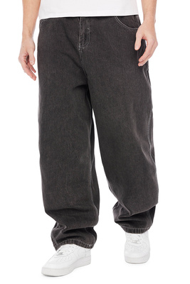 Mass DNM spodnie Jeans Beginner Original Baggy Fit - czarne