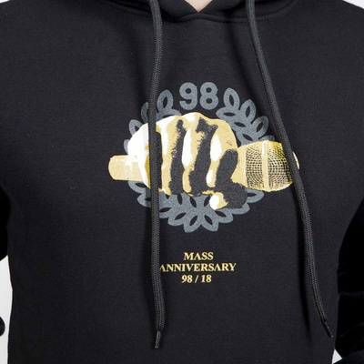Mass DNM bluza Golden Mic Hoody black - 20TH ANNIVERSARY 