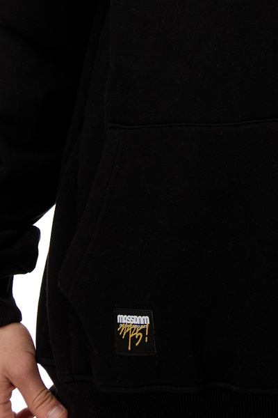 Mass DNM bluza Sweatshirt Solid Hoody - czarna
