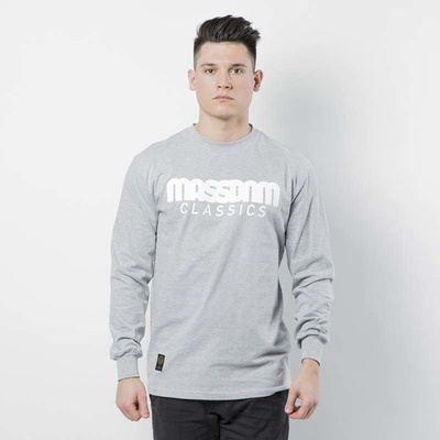 Mass DNM koszulka damska Longsleeve Classics - light heather grey