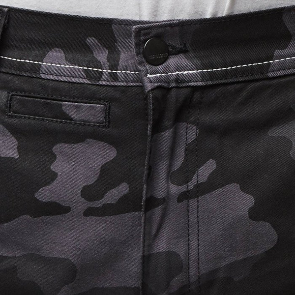Mass DNM spodnie Classics Joggers Chino Sneaker Fit - black camo