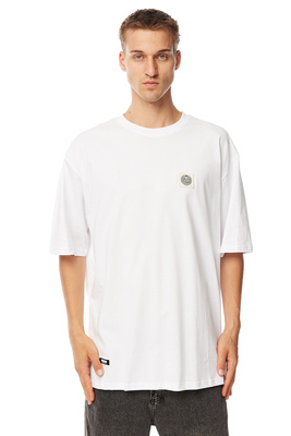 Mass Denim Patch T-shirt biała