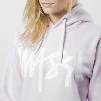 Mass DNM damska bluza Sweatshirt Hoody Signature WMNS - light pink
