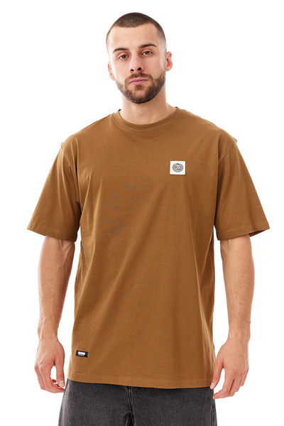 Mass DNM koszulka Patch T-shirt - brązowa
