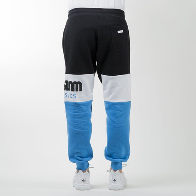 Mass Denim spodnie dresowe sweatpants Classics Cut black / blue