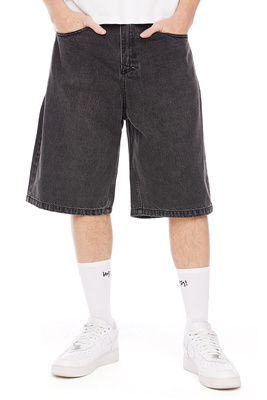 Mass DNM szorty Slang Jeans Shorts baggy fit - czarny