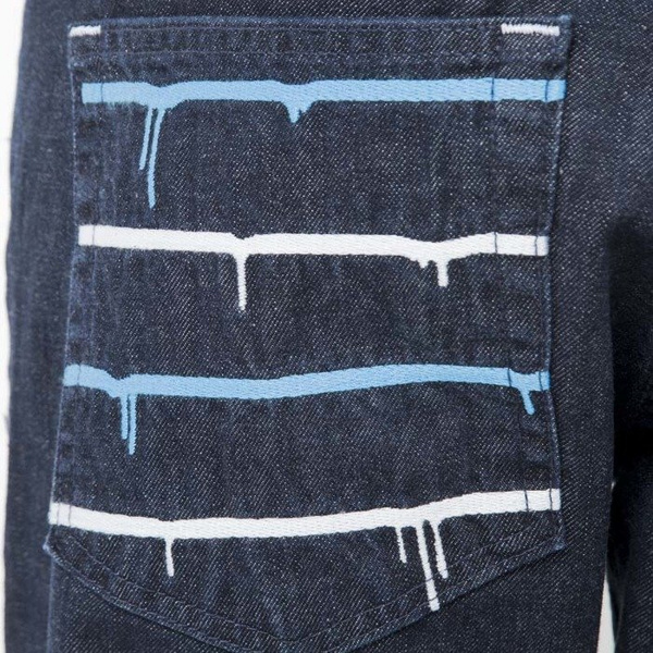 Mass Denim spodnie jeans Dripline regular fit rinse SS2017