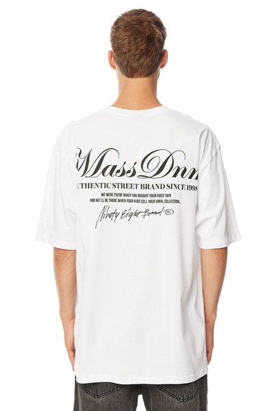 Mass Denim Authentic T-shirt biała