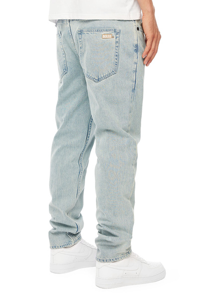 Mass DNM spodnie Box Jeans Relax Fit - jasnoniebieskie
