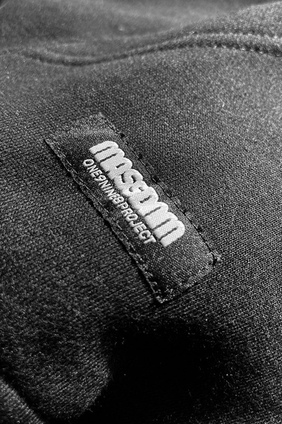 Mass DNM bluza Sweatshirt Signature Patch Baseball - czarna