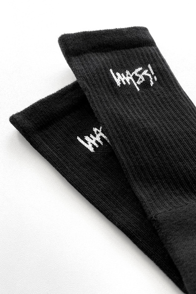 Mass DNM skarpety Signature Socks - czarne