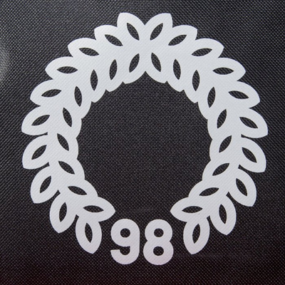 Mass Denim plecak backpack Conversion black / white / red BLAKK