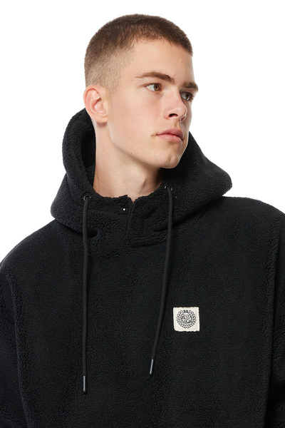 Mass DNM kurtka Patch Teddy Hoody Jacket - czarna
