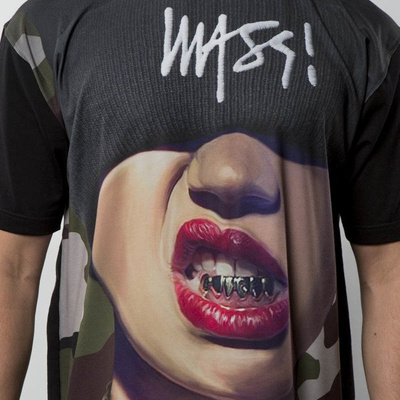 Koszulka Mass Denim T-shirt Goldie - black