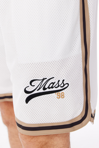 Mass DNM szorty Draft Mesh Shorts - białe