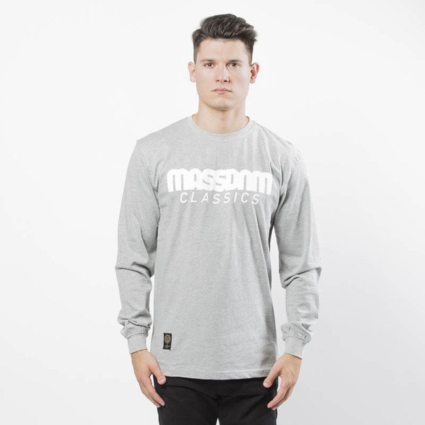 Mass DNM koszulka Classics Longsleeve - light heather grey