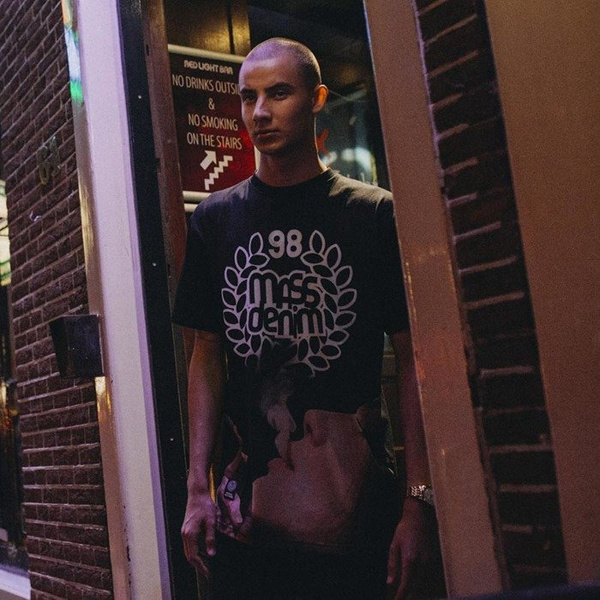 Koszulka Mass Denim T-shirt Real Chill - black