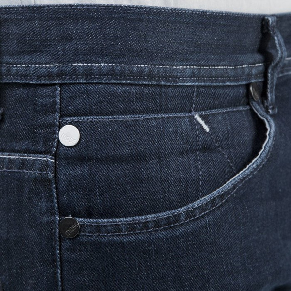 Mass Denim spodnie Jeans Ring tapered fit dark blue
