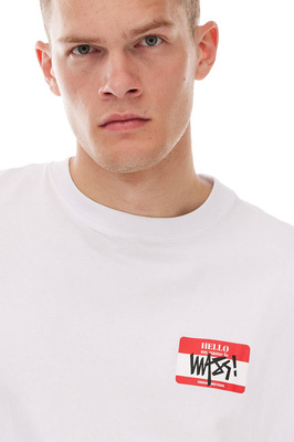 Mass DNM koszulka Hello T-shirt - biała