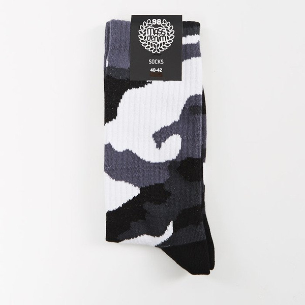 Skarpety Mass Denim socks Woodland Quarter grey SS 2017
