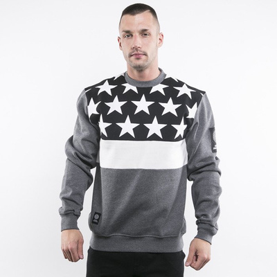 Mass Denim bluza Washington crewneck dark heather grey