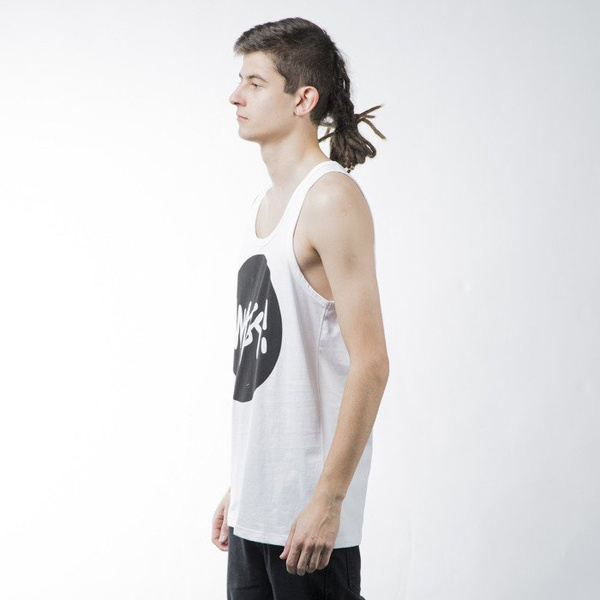 Mass Denim tank top koszulka Signature white