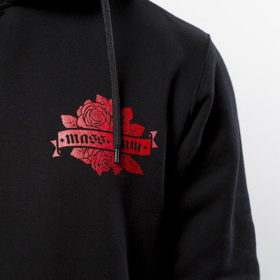 Mass DNM bluza Sweatshirt Hoody Rose - black QUICKSTRIKE