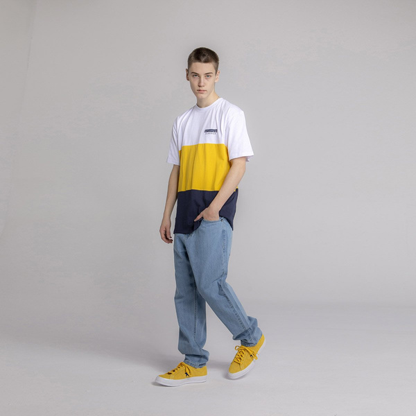 Mass DNM spodnie Jeans Craft Baggy Fit - jasnoniebieskie