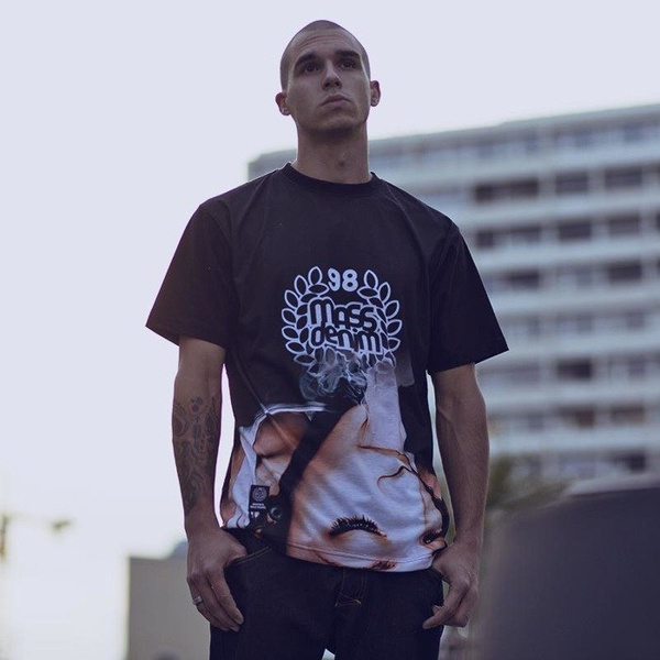 Mass Denim koszulka t-shirt Ecstasy black SS 2017