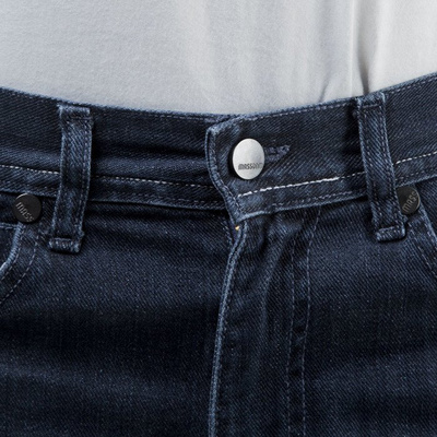 Mass Denim spodnie Jeans Ring tapered fit dark blue