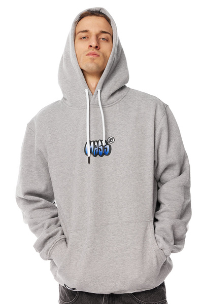 Mass DNM bluza Sweatshirt Wall Hoody szara