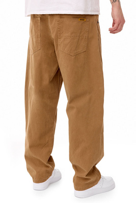 Mass DNM spodnie Pants Slang Baggy Fit - brązowe