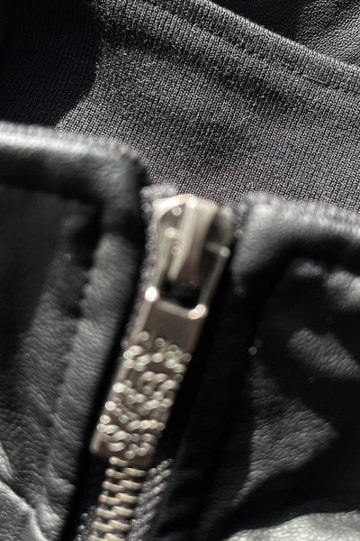 Mass DNM kurtka Jacket Athletic Leather - czarna