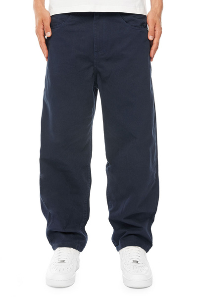 Mass DNM spodnie Pants Slang Baggy Fit - granatowe