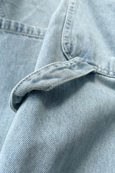 Mass DNM spodnie Crown Jeans Extra baggy Fit - jasnoniebieskie