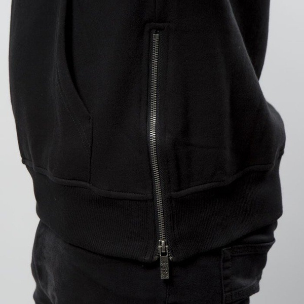 Mass DNM bluza Sweatshirt Hoody Traces - black