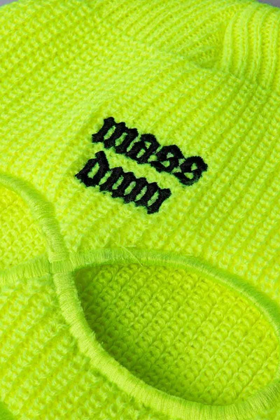 Mass DNM kominiarka Balaclava Snatch - żółta