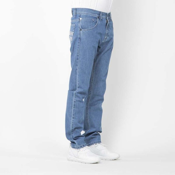 Mass Denim spodnie jeans Legendary straight fit blue SS2017