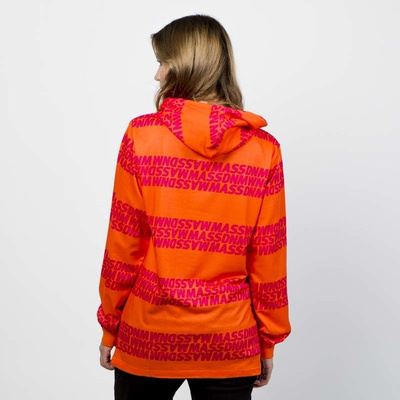 Mass DNM damska koszulka Longsleeve News Hoody - orange WMNS