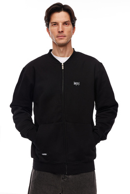 Mass DNM bluza Sweatshirt Signature Patch Baseball - czarna