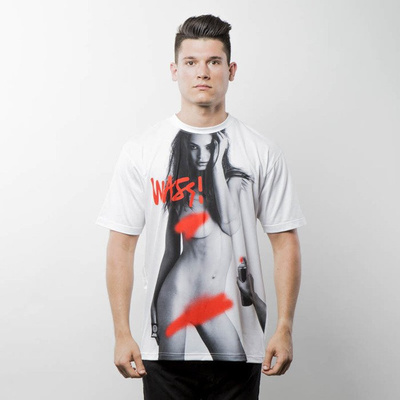 Koszulka Mass Denim T-shirt Bomb Girl - white