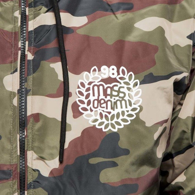 Mass DNM kurtka Base Jacket - woodland camo