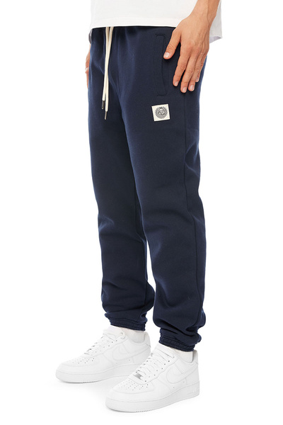 Mass DNM spodnie dresowe Patch Sweatpants - granatowe