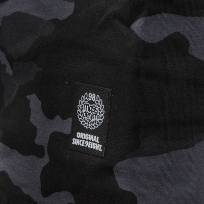 Koszulka Mass Denim T-shirt Signature - black camo