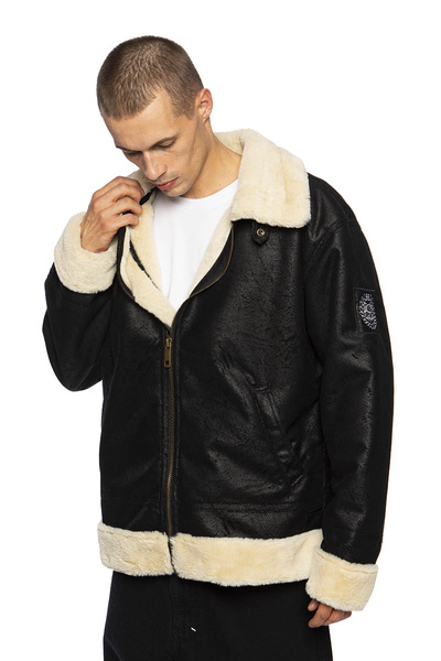 Mass DNM kurtka zimowa Jacket Pilot - biała